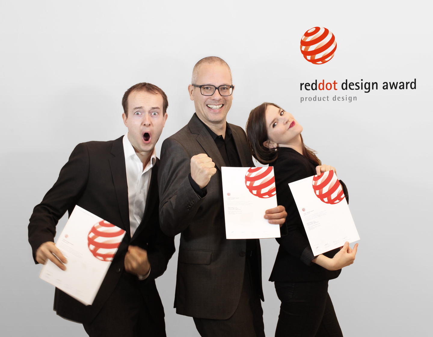 team red dot award urkunde