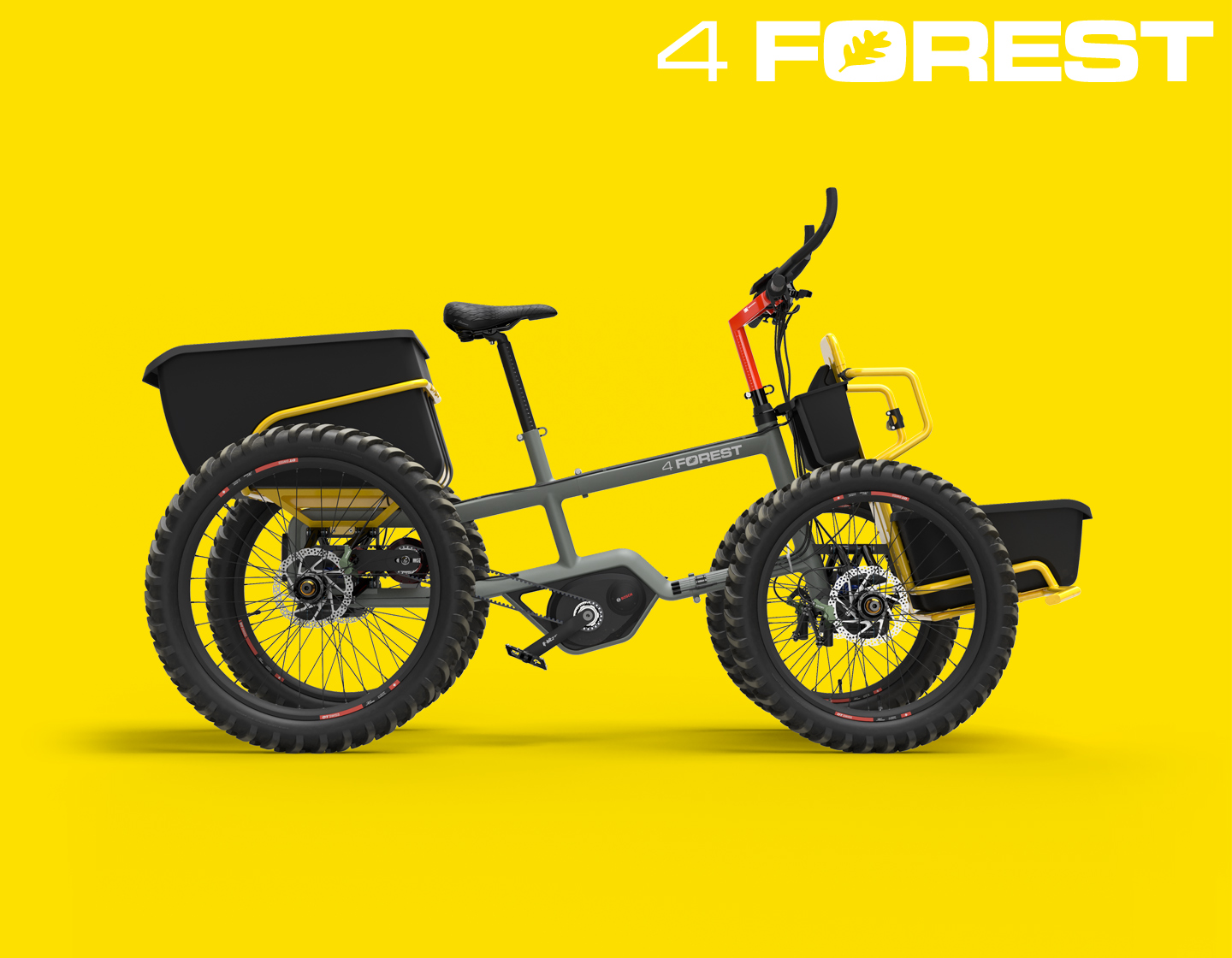 4forest - das erste Offroad-Lastenfahrrad