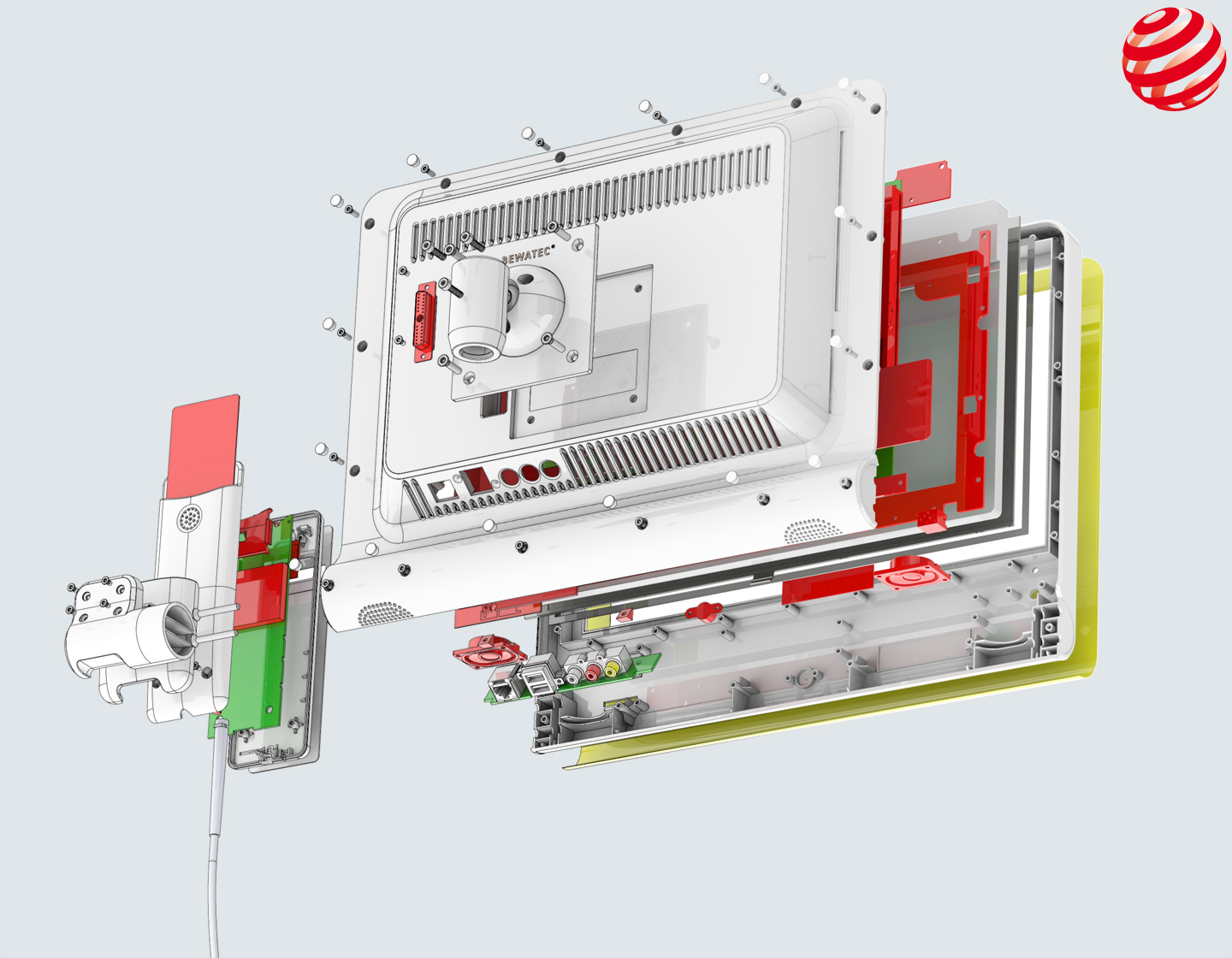 bewatec display telefon entertaiment