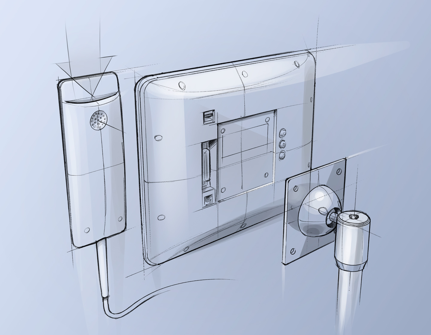 bewatec display telefon entertaiment