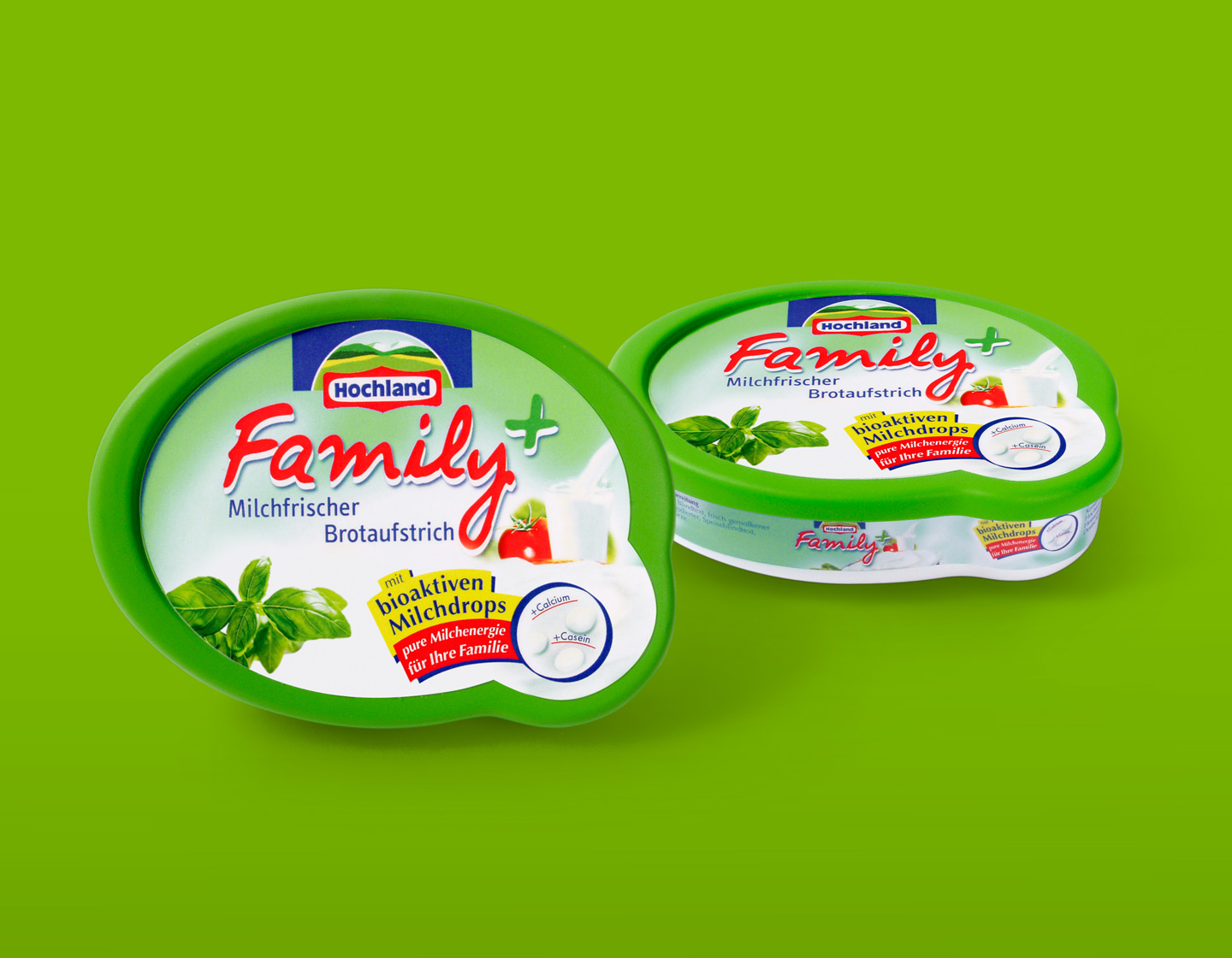 Hochland austrich verpackung family